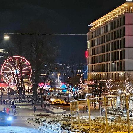 Ferienwohnung Penthouse Bergen Exterior foto