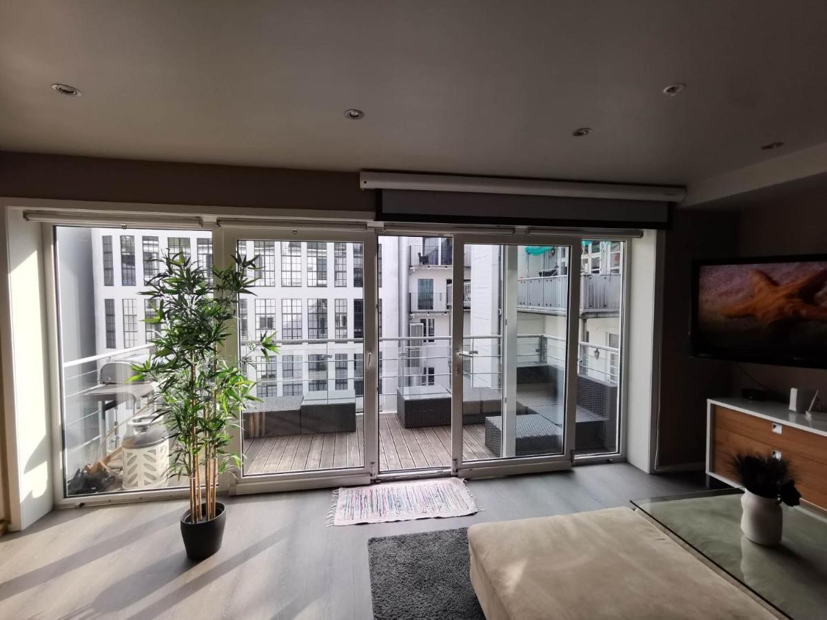 Ferienwohnung Penthouse Bergen Exterior foto